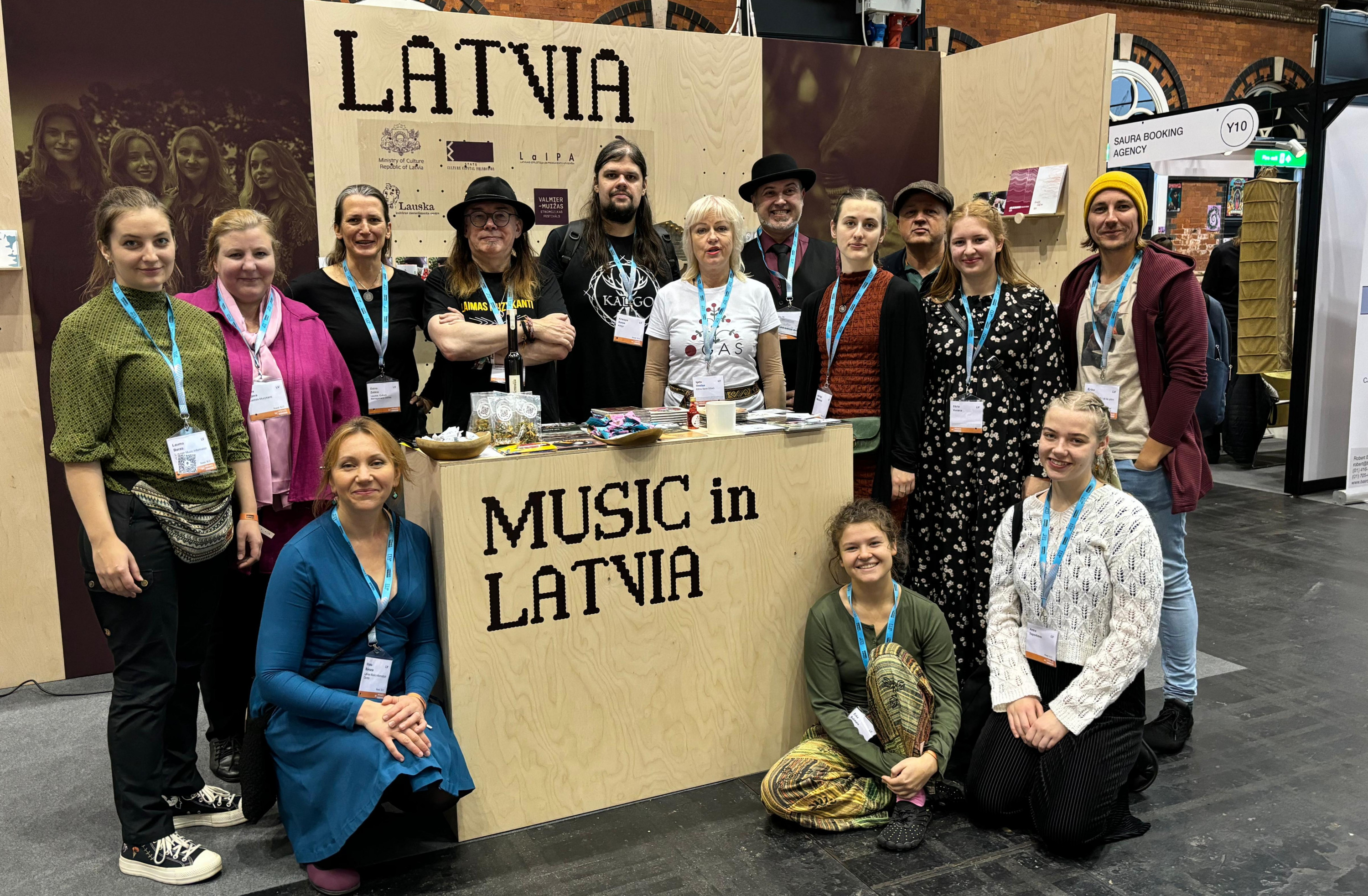 Latvijas delegācija kupli pārstāvēta  30. pasaules mūzikas forumā WOMEX Lielbritānijā